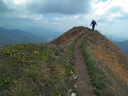 Salita con giro ad anello in PUNTA ALMANA (1390 m.) sul sentiero F. Benedetti da Portole di Sale Marasino (BS) il 3 maggio 2012 - FOTOGALLERY